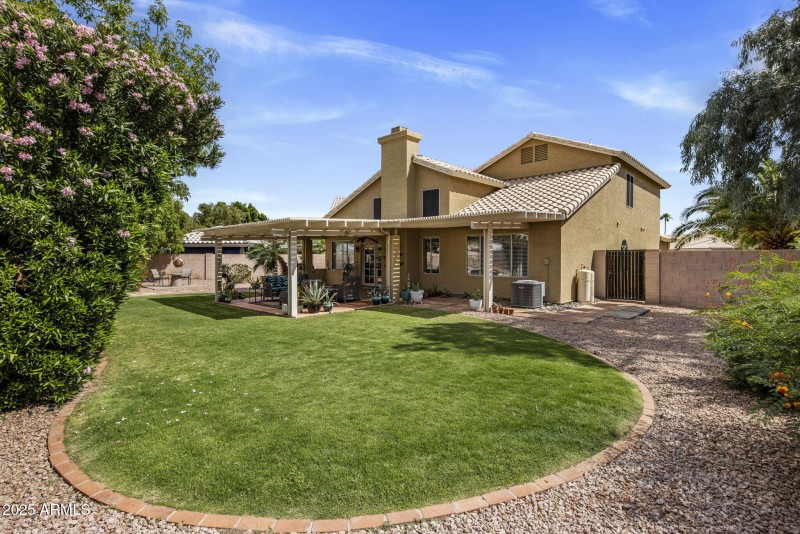 Grassy yard