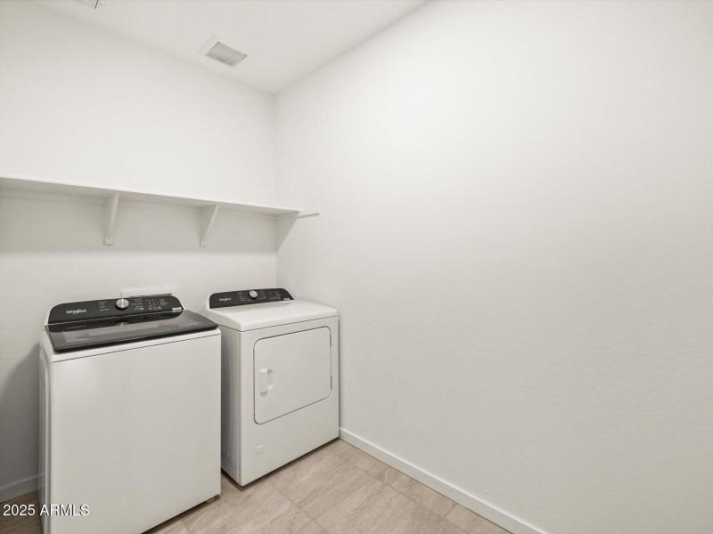 Included Washer & Dryer