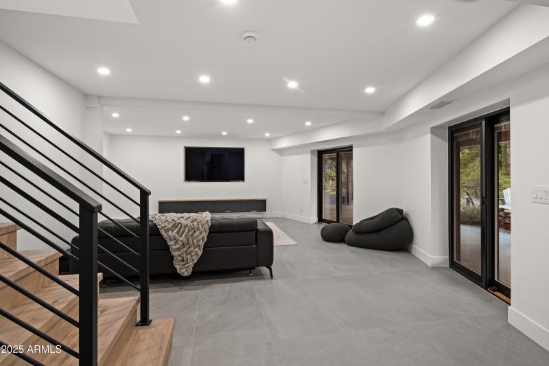 LOWER LEVEL MEDIA ROOM