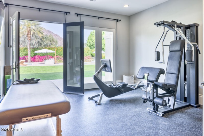 Gym/Massage Room