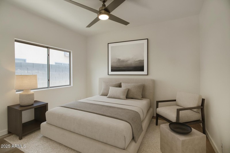 Virtually Staged Bedroom 3