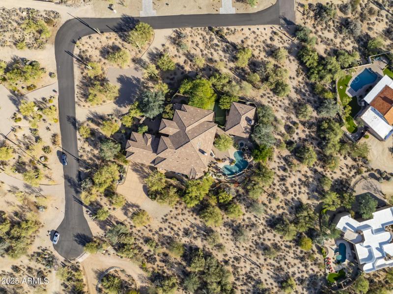 Aerial View of the Property