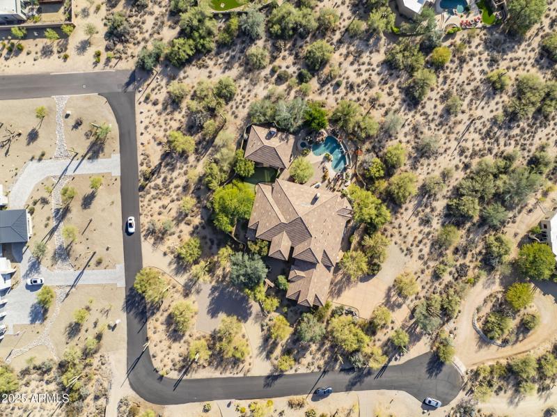Aerial View of the Property
