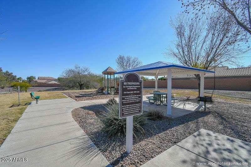 Community play area & bbq