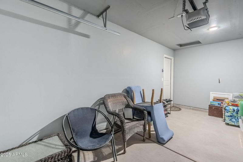 Finished 1 Car Garage