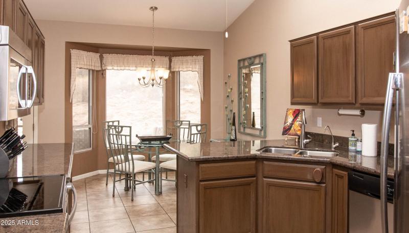 Bay Window Dining Area