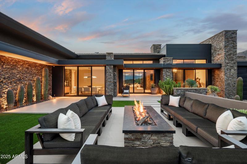 South Patio with Fire Pit