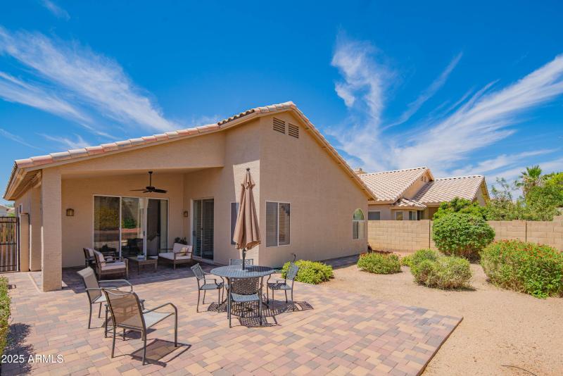 Ready to entertain outdoor space