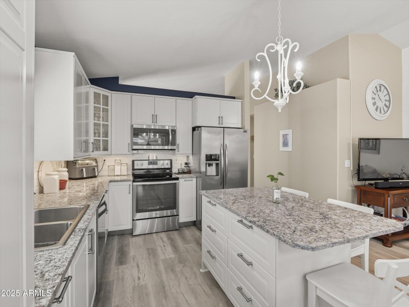 Kitchen from table
