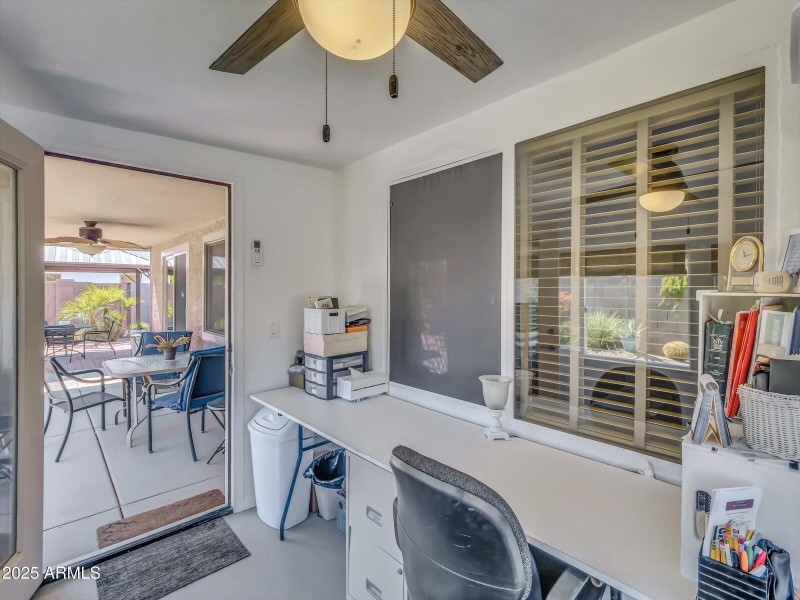 Craft Room to patio