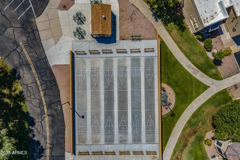 FOS Aerial View of Shuffleboard