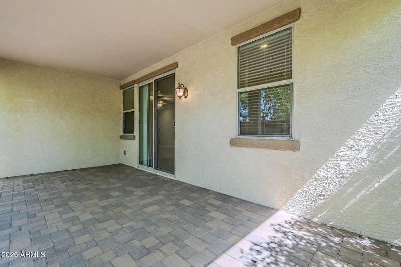 Covered Back Patio