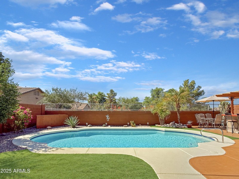 Sparkling Salt Water Pool