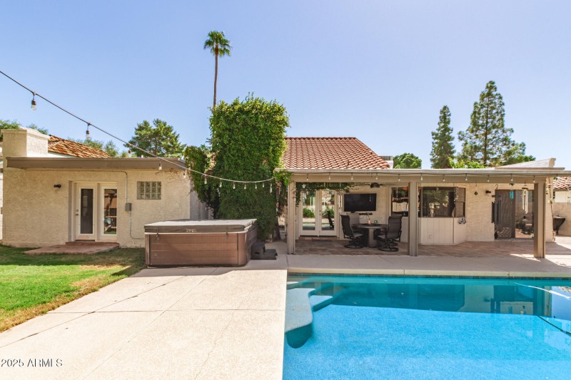 Covered Patio, Pool, Spa
