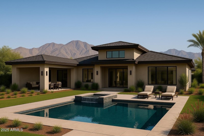 Sunflower Render - Rear