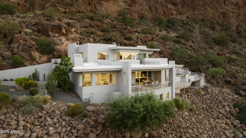 Side view of home