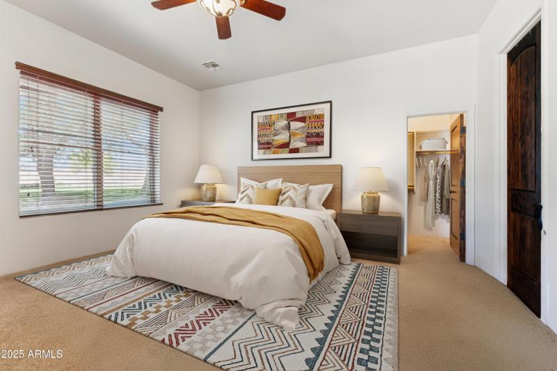 Casita Bedroom Virtially Staged