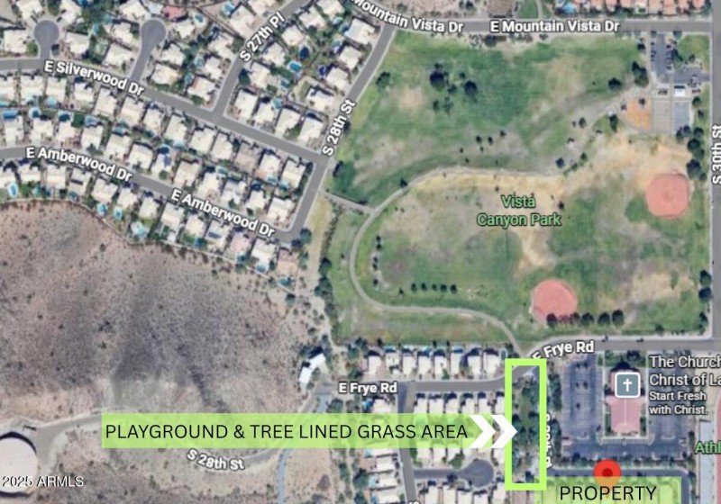 VISTA PARK AND PLAYGROUND DISTANCE