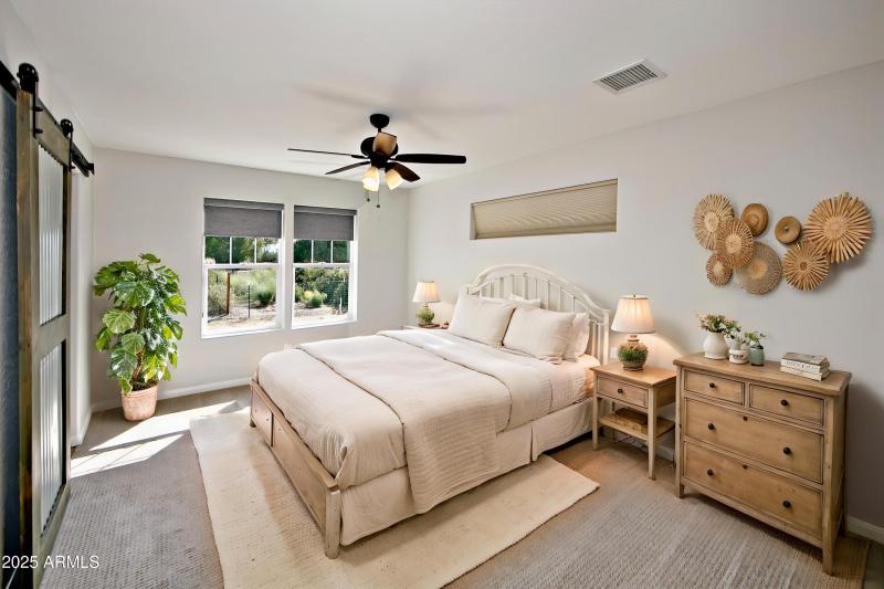 Primary Bedroom Virtually Staged