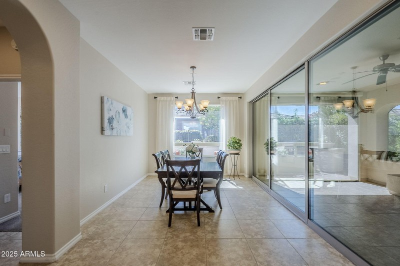 Dining area