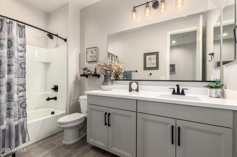 Secondary Bath with Dual Sinks