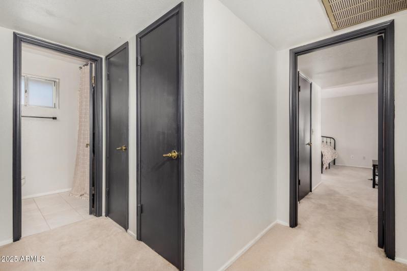 Guest Bath and Hall Storage