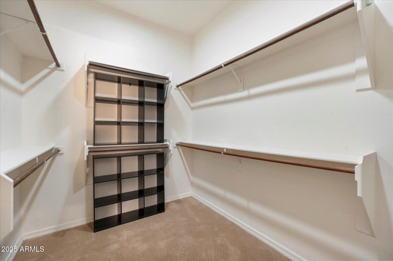 Owners closet