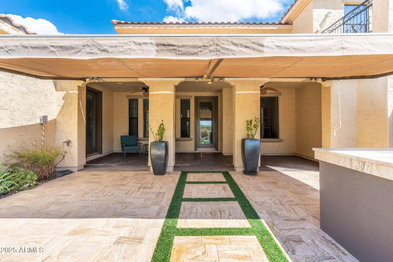 Travertine Gathering Areas