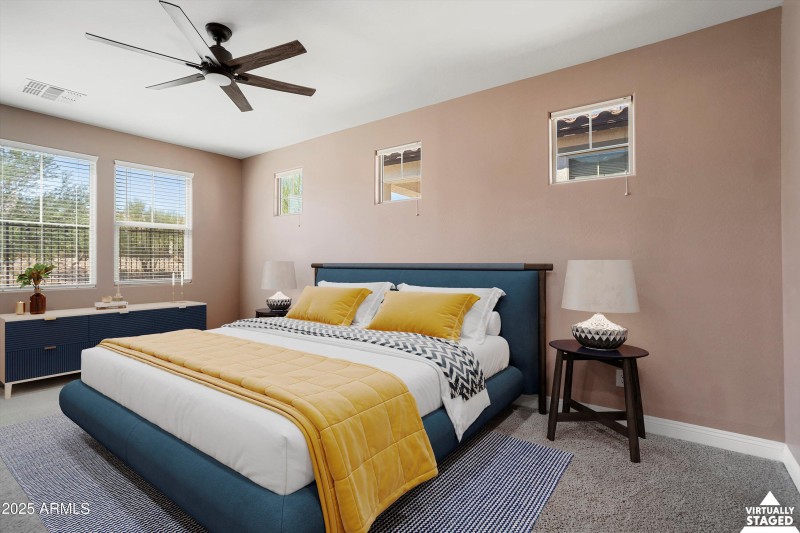 Primary Bedroom - Virtually Staged