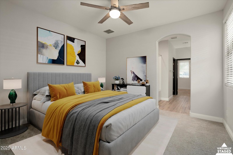 Bedroom Two - Virtually Staged