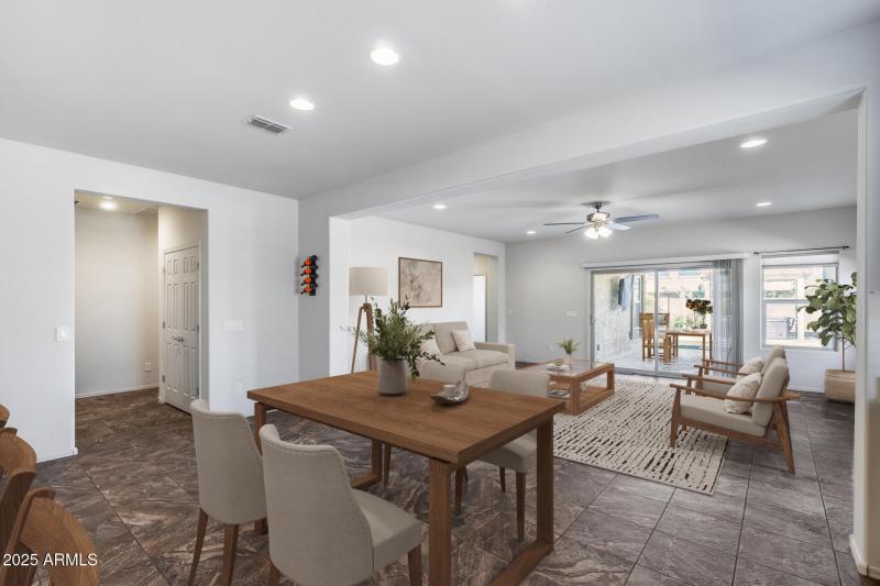 17 - Kitchen, Dining, Lounge