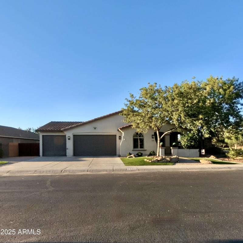 Three car garage front 3