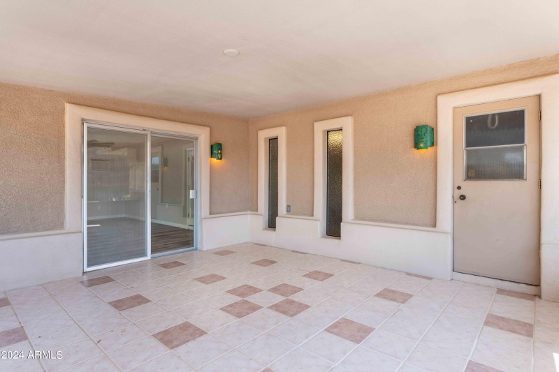 Covered Patio Oasis