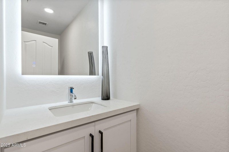 Powder Roomo -downstairs