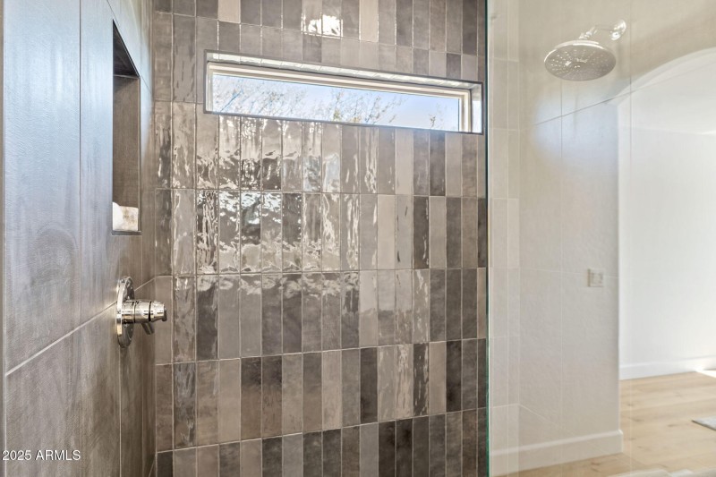 Glass Enclosed Walk-in Shower