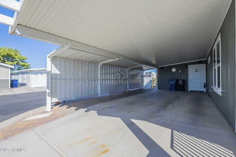 Expanded 2-car Carport