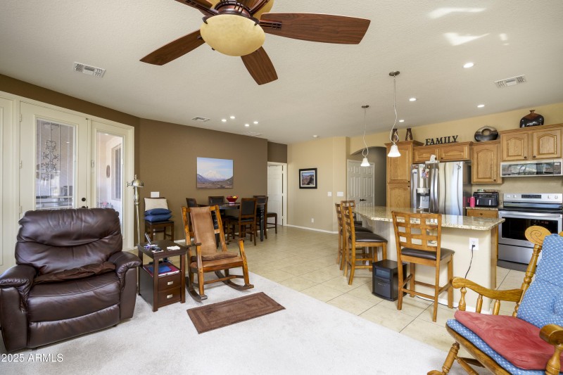 Living & Dining Areas