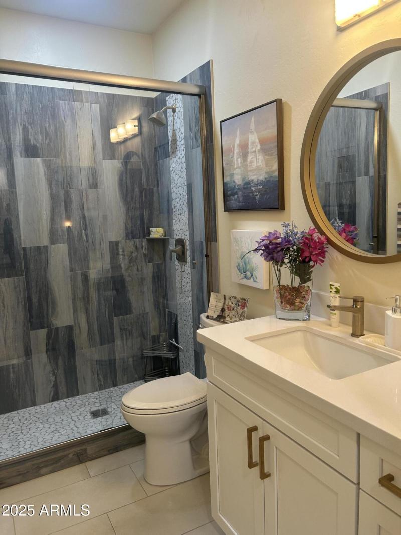 WALK IN SHOWER IN GUEST BATH