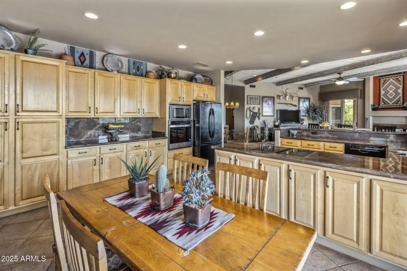 Plenty of cabinetry