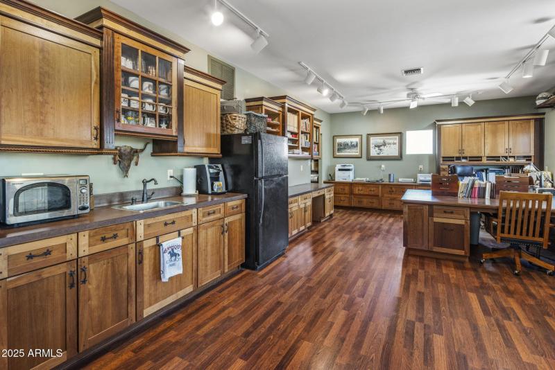 Office with kitchen