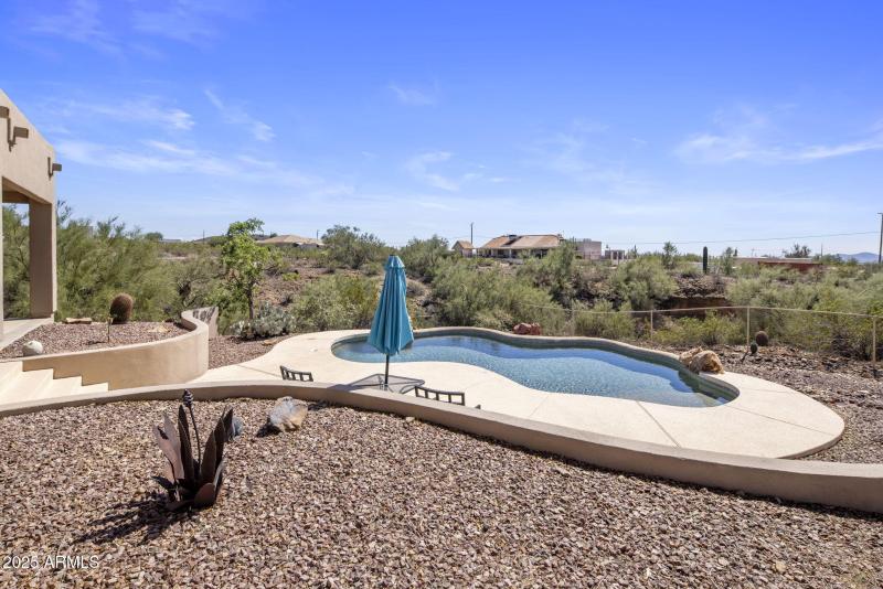 Pool with a view