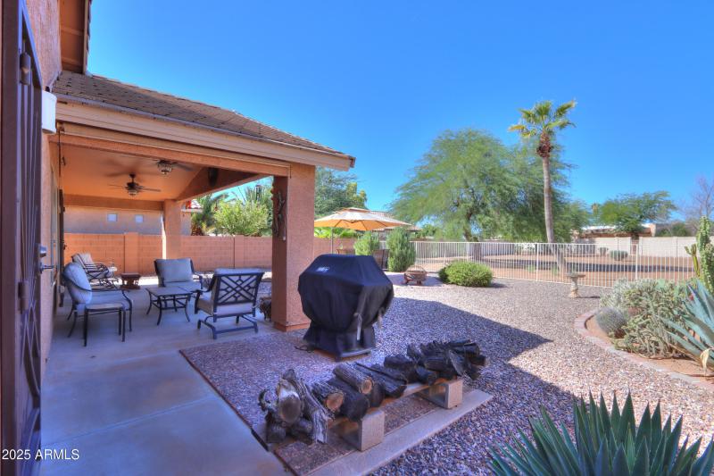 paved area