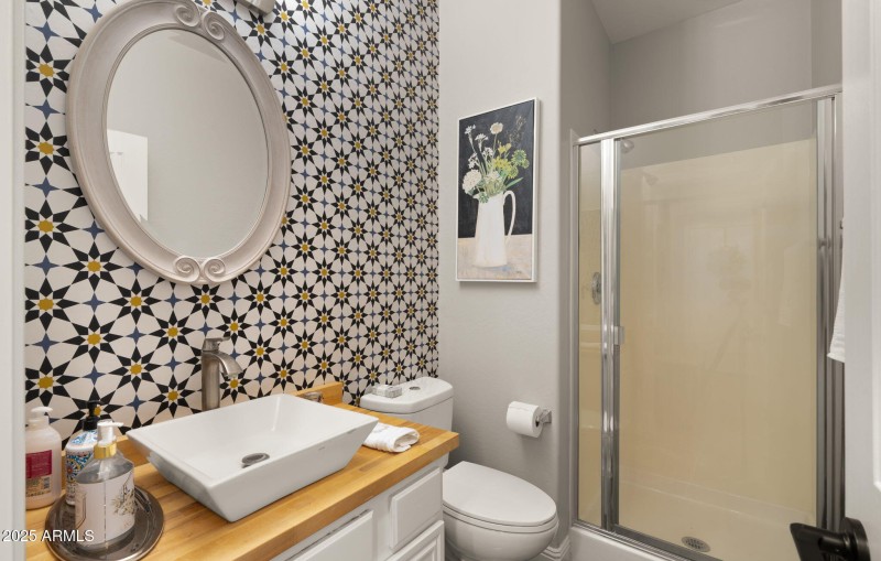 First floor full bath