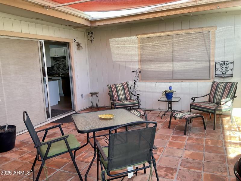 Patio to Kitchen Entry