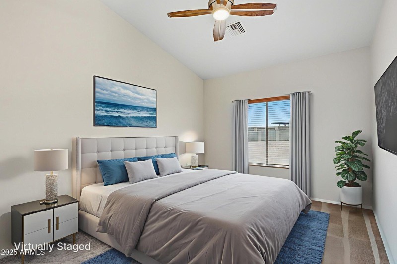 Virtually Staged Bedroom 3