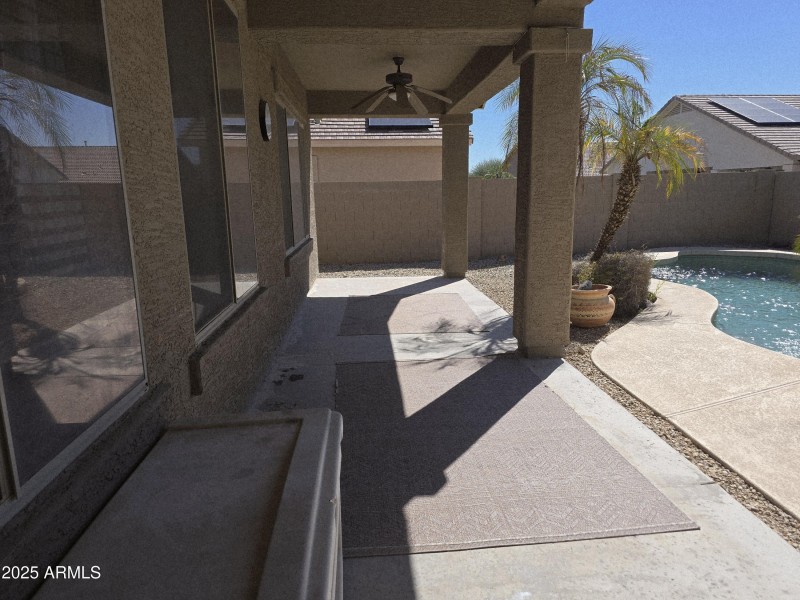 Covered Back Patio