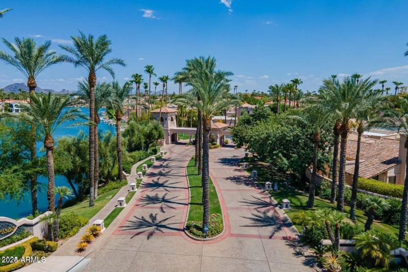 LUSHLY LANDSCAPED
