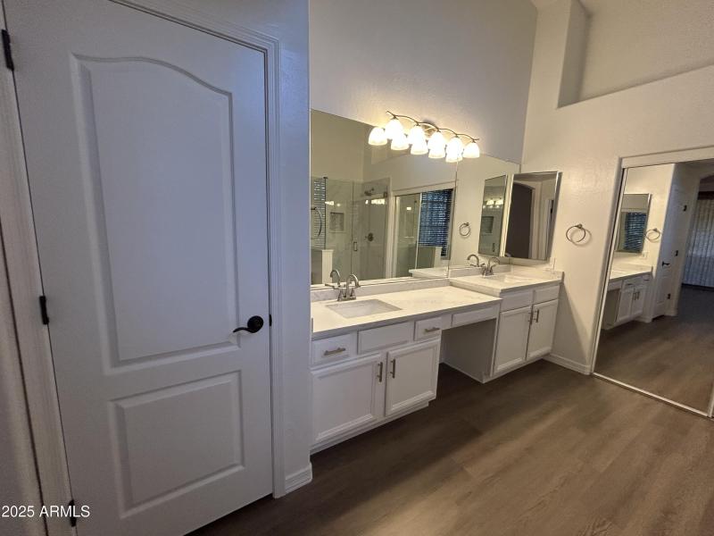 Double Sinks in Master Bath