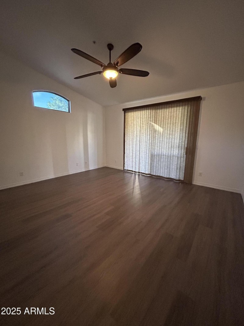 Master Bedroom with Closed Blinds