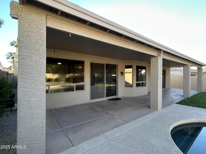 Extended Covered Patio